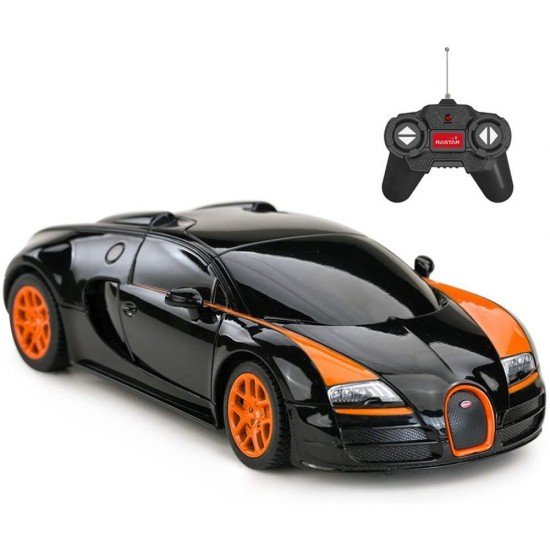 Masina cu telecomanda Bugatti Grand Sport Vitesse negru scara 1:18