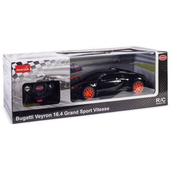 Masina cu telecomanda Bugatti Grand Sport Vitesse negru scara 1:18