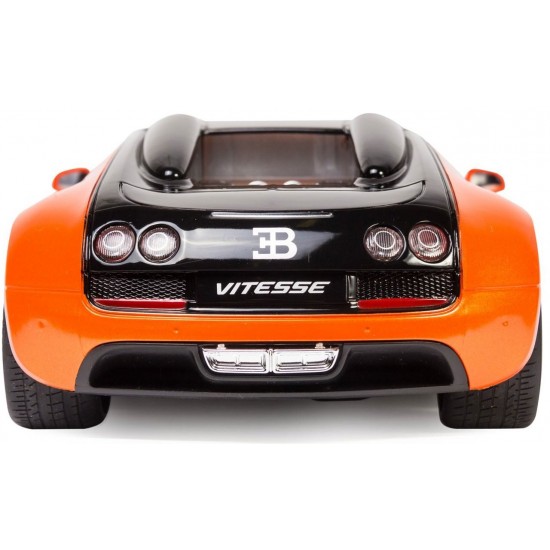 Masina cu telecomanda Bugatti Grand Sport Vitesse portocalie scara 1:18