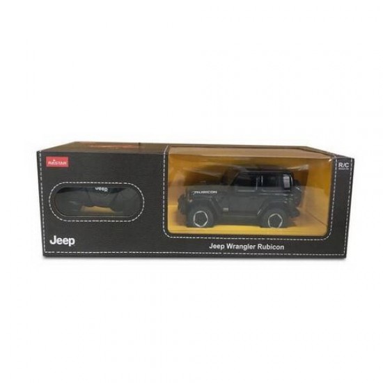 Masina cu telecomanda Jeep Wrangler JL negru scara 1:24