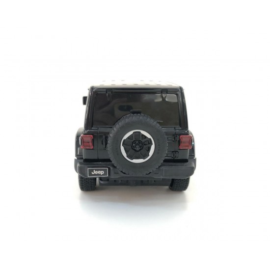 Masina cu telecomanda Jeep Wrangler JL negru scara 1:24