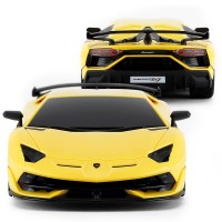 Masina cu telecomanda Lamborghini galben cu scara 1:24