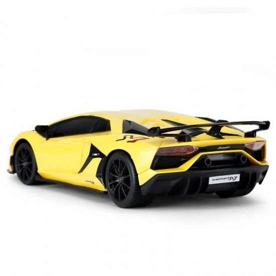 Masina cu telecomanda Lamborghini galben cu scara 1:24