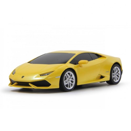 Masina cu telecomanda Lamborghini Huracan LP610-4 galben cu scara 1:24