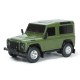 Masina cu telecomanda Land Rover Defender verde cu scara 1:24