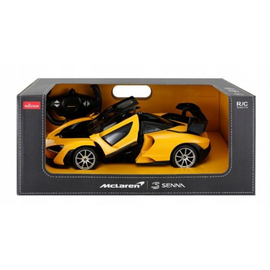 Masina cu telecomanda McLaren Senna galben scara 1:14