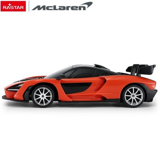 Masina cu telecomanda McLaren Senna portocaliu scara 1:18