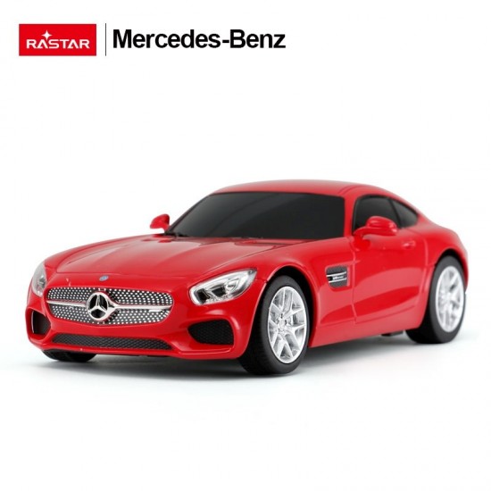 Masina cu telecomanda Mercedes AMG GT rosu scara 1:24