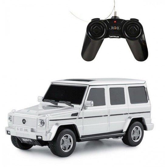 Masina cu telecomanda Mercedes-Benz G55 gri scara 1:24