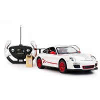 Masina cu telecomanda Porsche GT3 alb scara 1:14