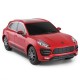 Masina cu telecomanda Porsche Macan Turbo rosu cu scara 1:24