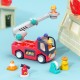 Masina de pompieri cu 10 functii Hola Toys