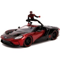 Masina metalica Spider-Man Ford GT 2017 Miles Morales