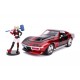 Masinuta din metal Harley Quinn 1969 Chevy Corvette scara 1:24 Masinuta din metal Harley Quinn 1969 Chevy Corvette scara 1:24