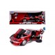 Masinuta din metal Harley Quinn 1969 Chevy Corvette scara 1:24 Masinuta din metal Harley Quinn 1969 Chevy Corvette scara 1:24