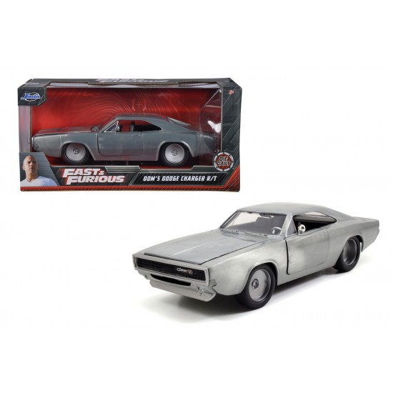 Masinuta metalica Fast and Furious 1968 Dom's Dodge Charger scara 1:24