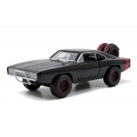 Masinuta metalica Fast and Furious 1970 Dom's Dodge Charger scara 1:24