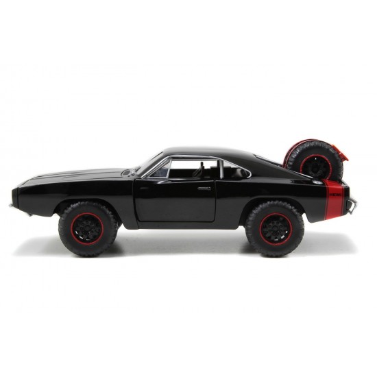 Masinuta metalica Fast and Furious 1970 Dom's Dodge Charger scara 1:24