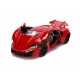 Masinuta metalica Fast and Furious Lykan Hypersport scara 1:18  cu figurina Dominic