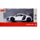 Masinuta metalica Audi R8 alb scara 1:24