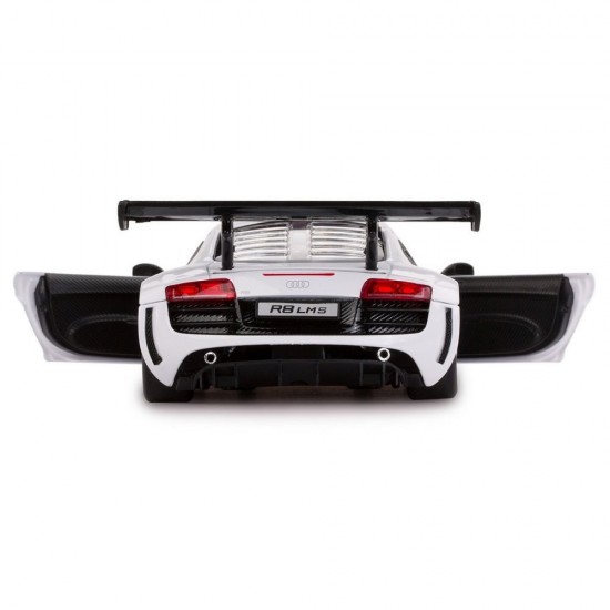 Masinuta metalica Audi R8 alb scara 1:24