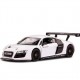 Masinuta metalica Audi R8 alb scara 1:24