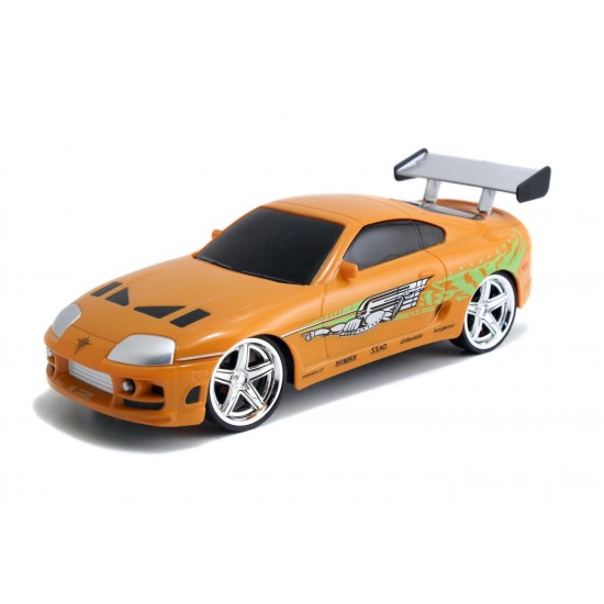 Masinuta metalica cu telecomanda Fast and Furious Brian's Toyota scara 1:24