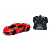 Masinuta metalica cu telecomanda Fast and Furious Lykan Hypersport scara 1:24