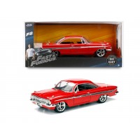 Masinuta metalica Fast and Furious 1961 Chevy Impala scara 1:24