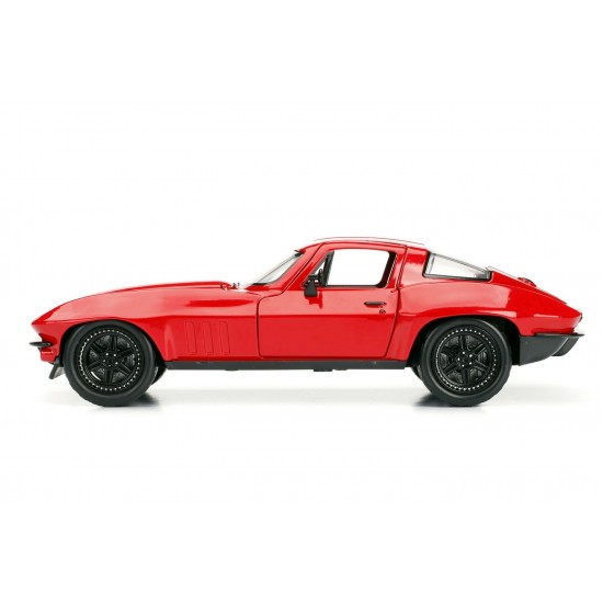 Masinuta metalica Fast and Furious 1966 Chevy Corvette scara 1:24