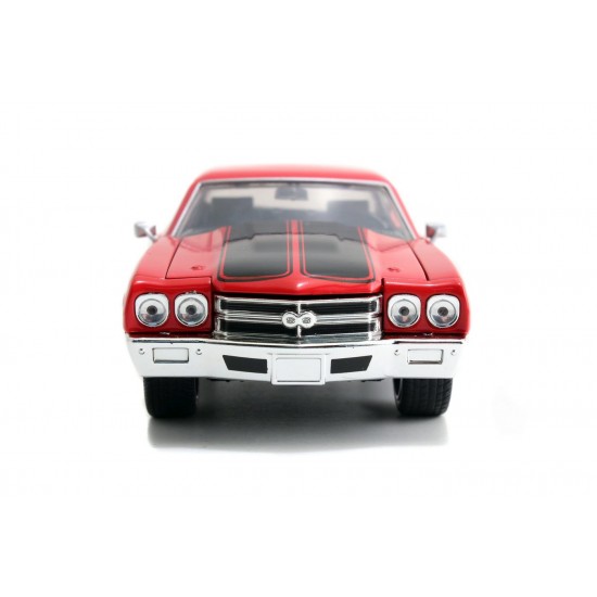 Masinuta metalica Fast and Furious 1970 Chevy Chevelle scara 1:24 Masinuta metalica Fast and Furious 1970 Chevy Chevelle scara 1:24