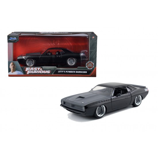 Masinuta metalica Fast and Furious 1970 Plymouth scara 1:24