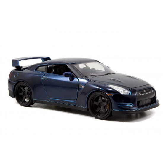 Masinuta metalica Fast and Furious 2009 Nissan GT-R scara 1:24