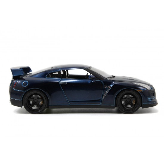 Masinuta metalica Fast and Furious 2009 Nissan GT-R scara 1:24