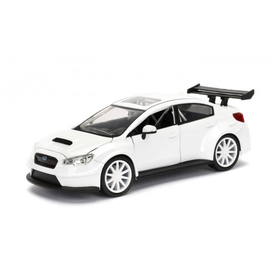 Masinuta metalica Fast and Furious FF8 Mrs. Little Nobody's Subaru WRX scara 1:24