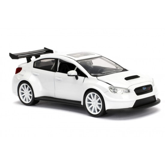 Masinuta metalica Fast and Furious FF8 Mrs. Little Nobody's Subaru WRX scara 1:24