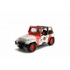 Masinuta metalica Jeep Wrangler Jurassic World 1992 scara 1:24