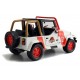 Masinuta metalica Jeep Wrangler Jurassic World 1992 scara 1:24
