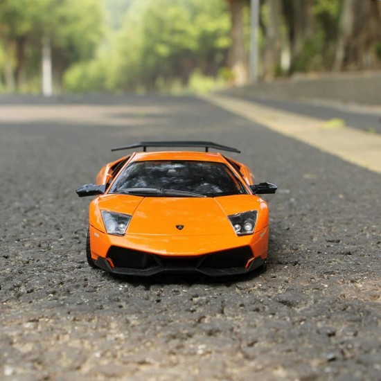 Masinuta metalica Lamborghini Gallardo LP560-4 portocaliu scara 1:20