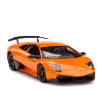 Masinuta metalica Lamborghini Murcielago LP670-4 portocaliu scara 1:24