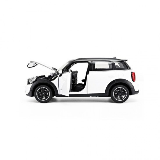 Masinuta metalica Mini Cooper alba scara 1:24