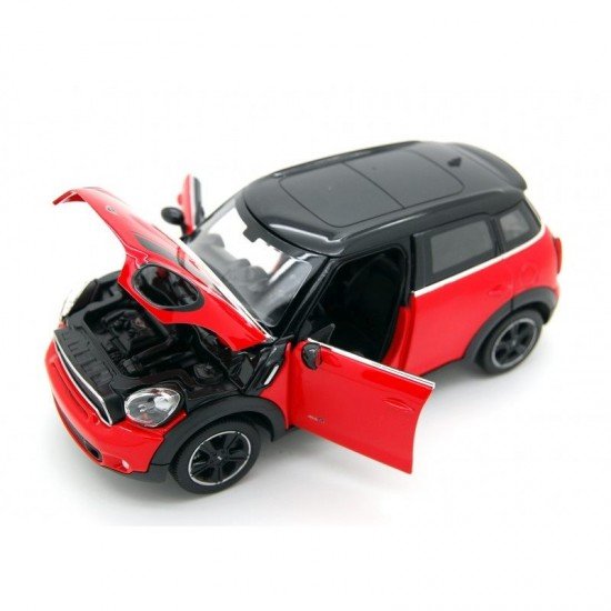 Masinuta metalica Mini Cooper rosu scara 1:24