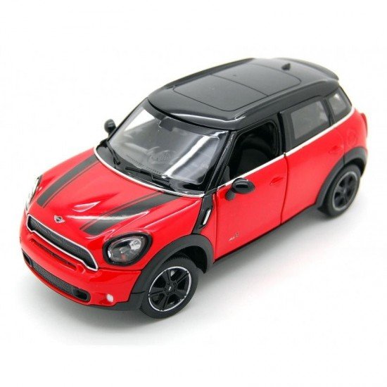 Masinuta metalica Mini Cooper rosu scara 1:24