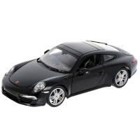 Masinuta metalica Porsche 911 negru scara 1:24