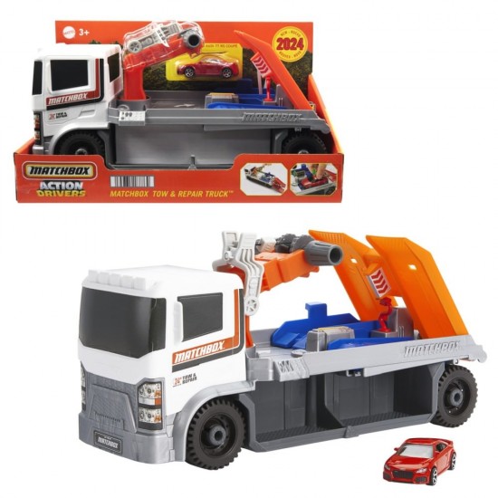 Camion de reparatii si remorcare Matchbox Action Drivers 