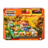 Set de joaca Matchbox Action Drivers - Canionul cu sunete si lumini