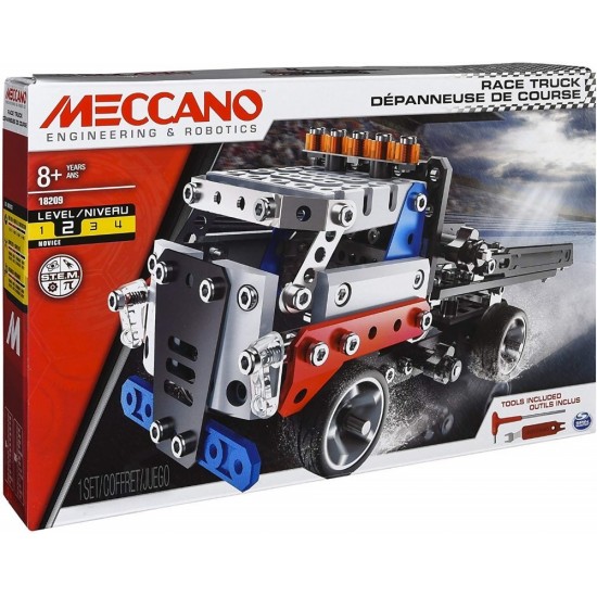 Set metalic de constructie Meccano - Camion pentru curse 285 piese