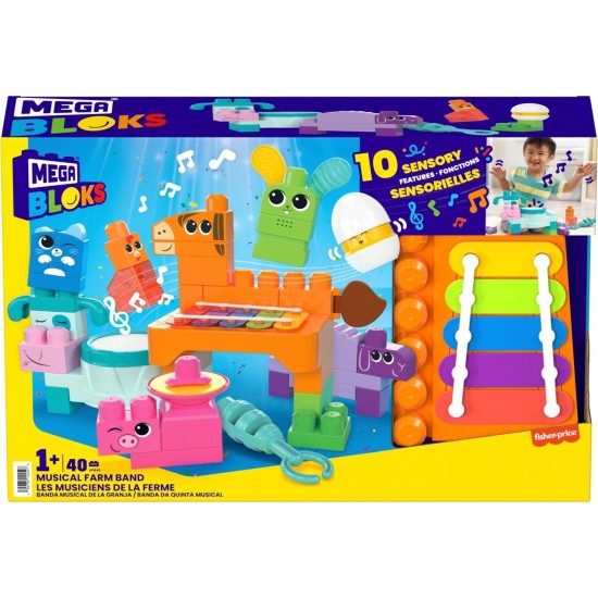 Set de constructie Mega Bloks 40 piese