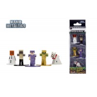 Set figurine metalice Minecraft 