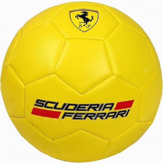 Minge de fotbal Ferrari galbena marimea 5 editie limitata